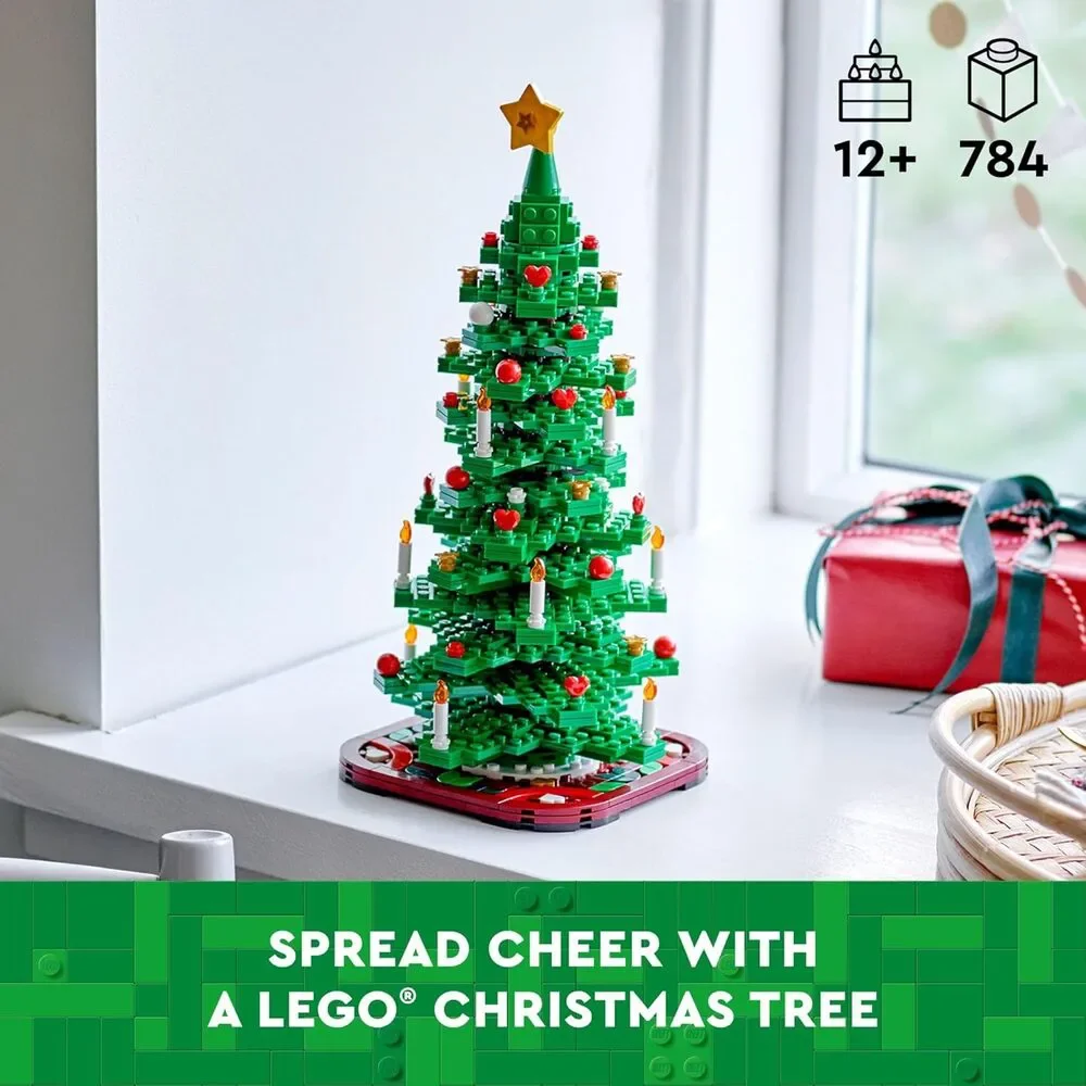 LEGO Christmas Tree - Building Toys for Kids, Boys & Girls, Ages 12+ NWT - Picture 2 of 7